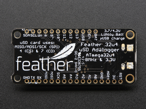 Feather 32u4 Adalogger [6]