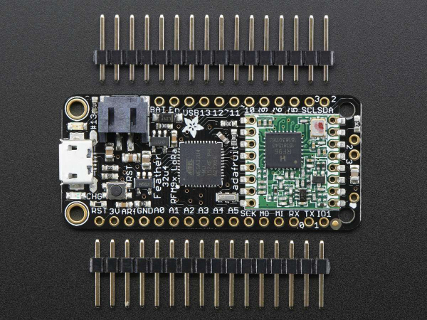 Feather 32u4 RFM96 Radio - 433MHz LoRa [2]