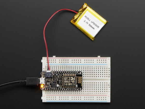 Feather HUZZAH cu ESP8266 WiFi [11]