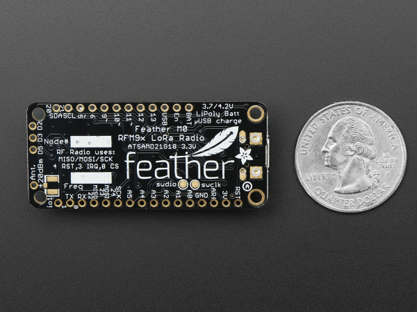 Feather M0 RFM95 Radio - 433MHz LoRA [4]