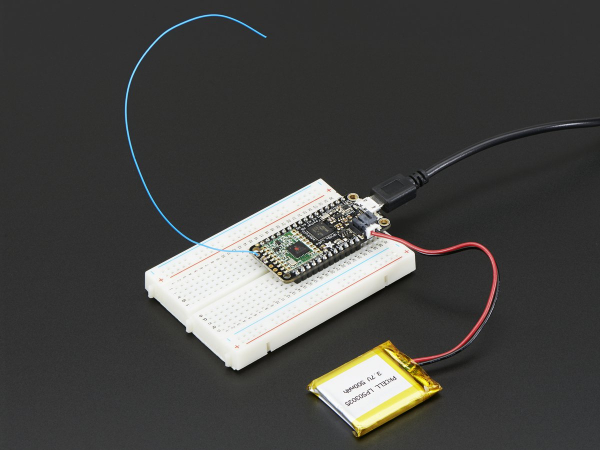 Feather M0 RFM95 Radio - 433MHz LoRA [5]