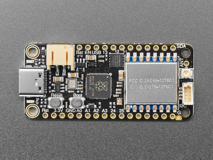 Adafruit Feather RP2040 with RFM95 LoRa Radio - 915MHz - RadioFruit and STEMMA QT [2]