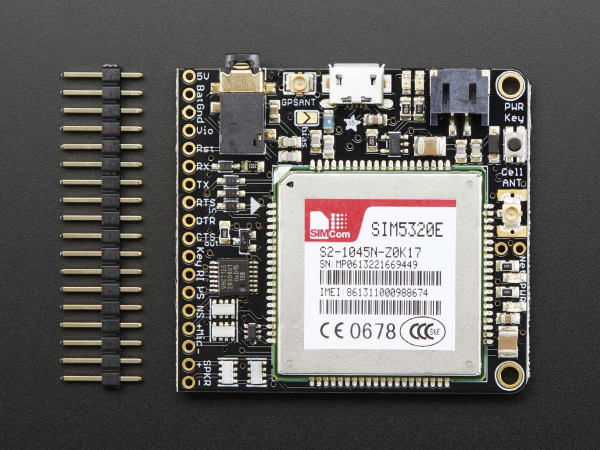 Adafruit FONA 3G Cellular + GPS Breakout - versiunea Europeana [7]