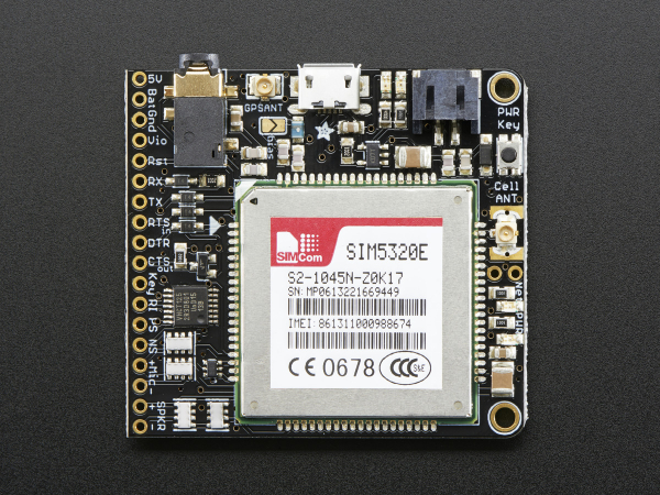 Adafruit FONA 3G Cellular + GPS Breakout - versiunea Europeana [8]