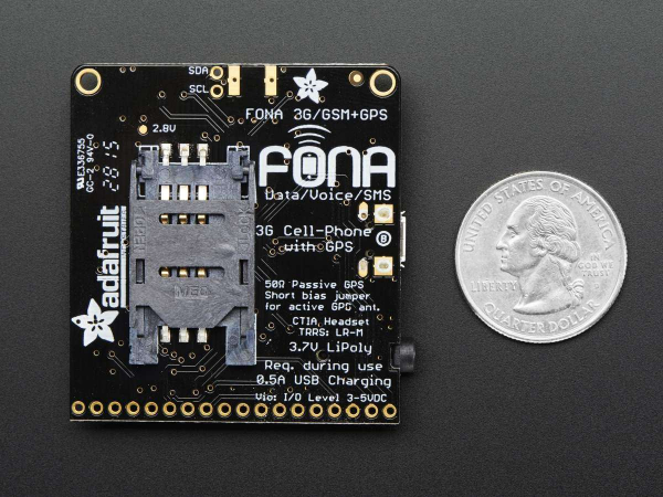 Adafruit FONA 3G Cellular + GPS Breakout - versiunea Europeana [3]