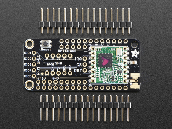 LoRa Radio FeatherWing - RFM95W 433 MHz [2]