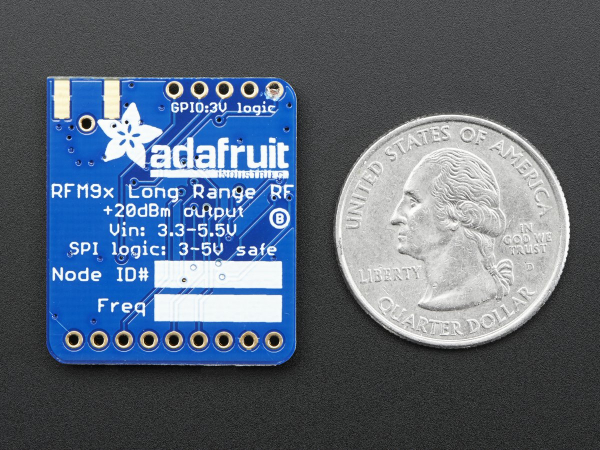 RFM96W Radio Transceiver - 433 MHz LoRA [2]