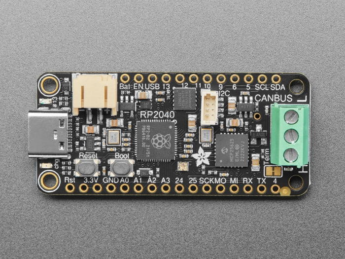 Adafruit RP2040 CAN Bus Feather with MCP2515 CAN Controller - STEMMA QT [3]