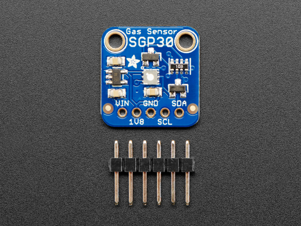 Senzor de masurarea calitatii aerului Adafruit SGP30  - VOC si eCO2 [3]