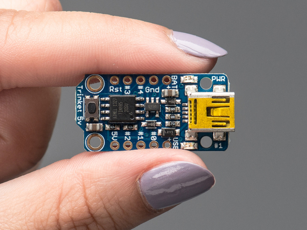 Trinket - Mini Microcontroller - 5V Logic