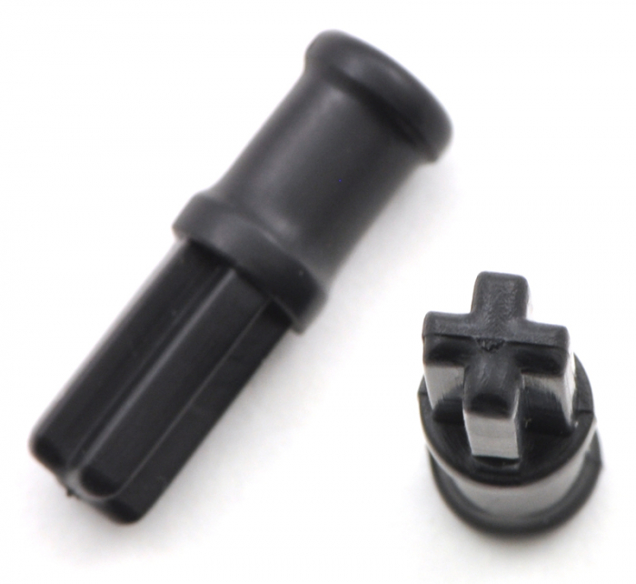 Adaptor 2mm ax Pololu pentru roti LEGO - 2 buc