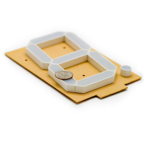 Afisaj de 6.5” cu 7 segmente - Rosu [4]