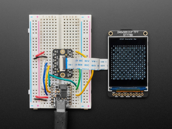 Modul afisaj color TFT IPS, 320x240, 5cm, microSD - EYESPI [12]