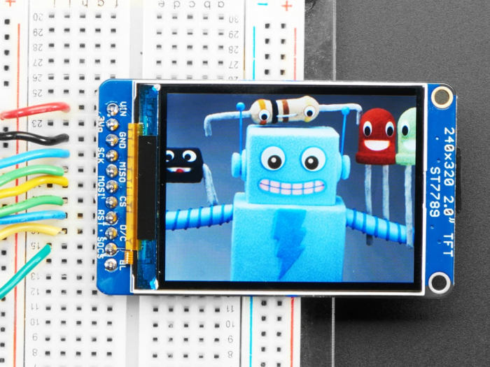 Modul afisaj color TFT IPS, 320x240, 5cm, microSD - EYESPI [8]