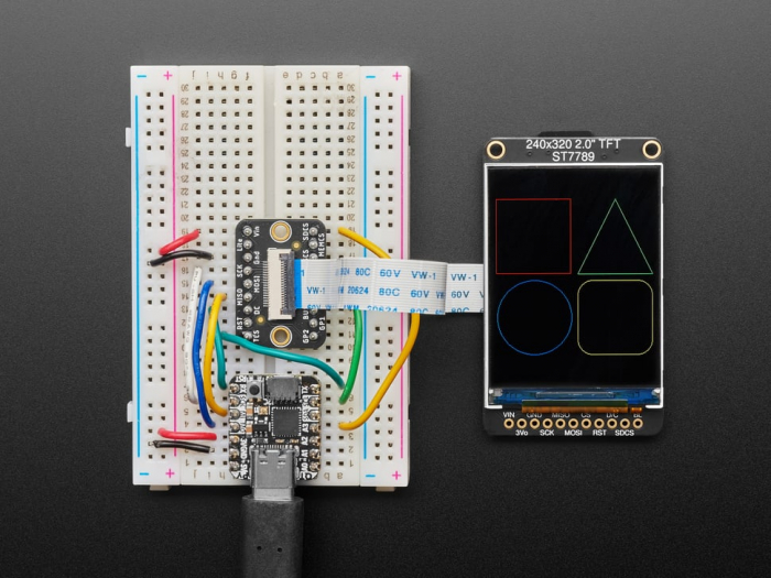 Modul afisaj color TFT IPS, 320x240, 5cm, microSD - EYESPI [5]