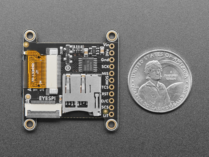 Afisaj Tft Lcd Adafruit 33cm 240x240 Microsd St7789 0085