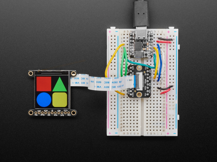 Afisaj TFT LCD Adafruit 3.3cm, 240x240, MicroSD - ST7789 [9]
