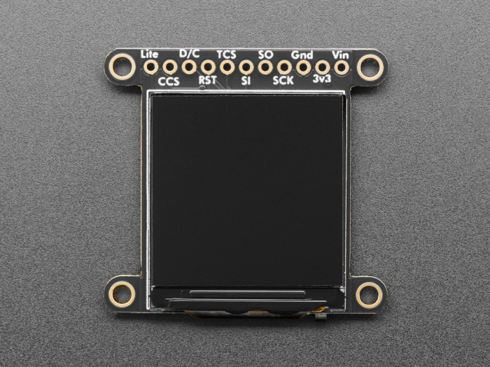 Afisaj TFT LCD Adafruit 3.3cm, 240x240, MicroSD - ST7789 [5]