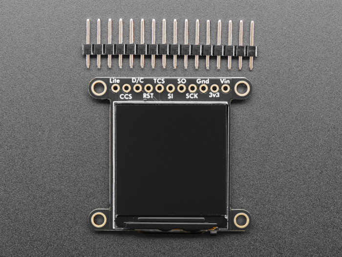 Afisaj TFT LCD Adafruit 3.3cm, 240x240, MicroSD - ST7789 [6]