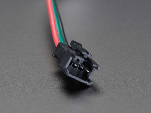 Banda LED NeoPixel RGB in tub de silicon [2]