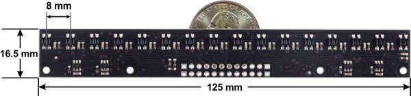 Bara senzori linie digitali 16 QTR-MD-16RC [3]