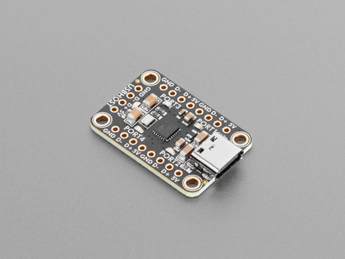 Adafruit CH334F Mini Breakout pentru Hub USB cu 4 Porturi [2]
