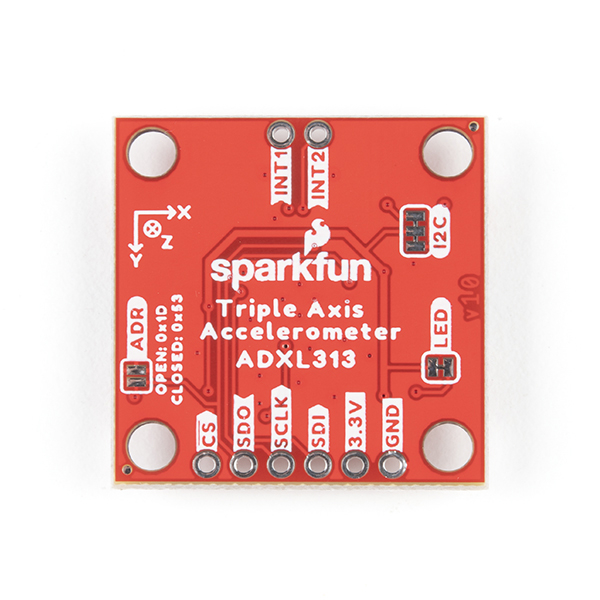 Breakout accelerometru digital, cu 3 axe, SparkFun ADXL313 [4]