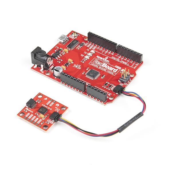 Breakout accelerometru digital, cu 3 axe, SparkFun ADXL313 [5]