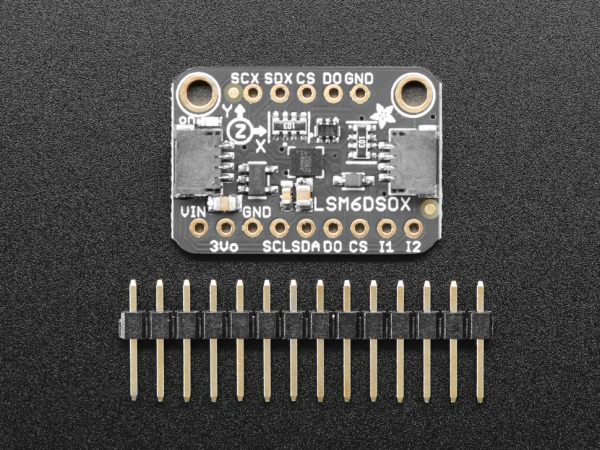 Breakout accelerometru si giroscop Adafruit LSM6DSOX 6 DoF [4]