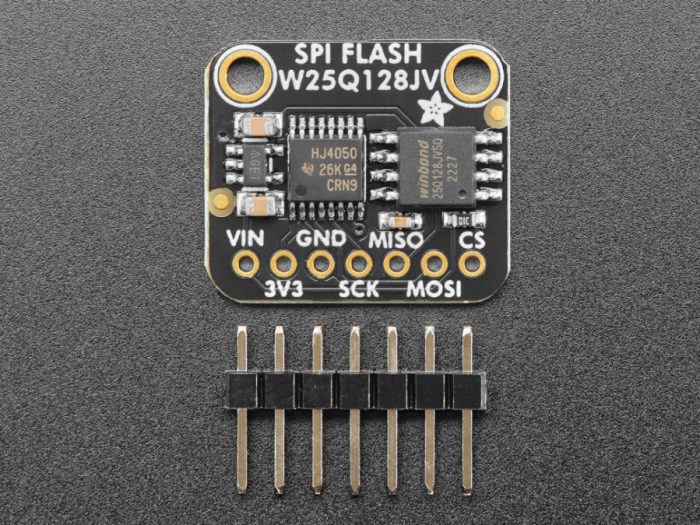 Breakout Adafruit SPI FLASH - W25Q128 - 128 Mb/16 MB [2]