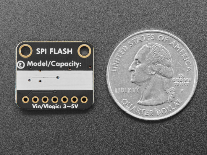 Breakout Adafruit SPI FLASH - W25Q16 - 16 Mb2 MB [3]
