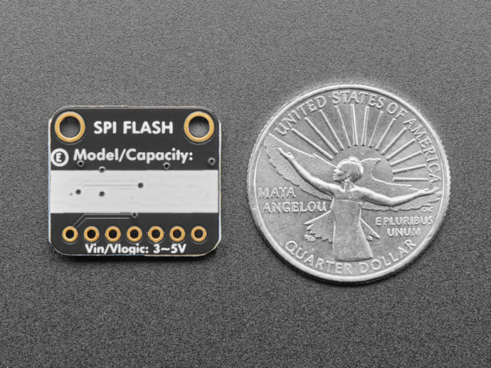 Breakout Adafruit SPI FLASH - W25Q64 - 64 Mb/8 MB [3]