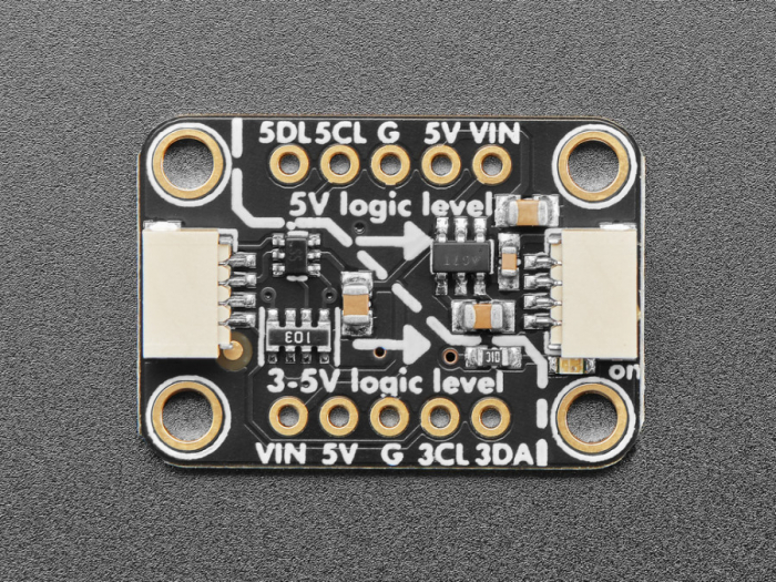 Breakout amplificator nivel Adafruit 3V - 5V cu STEMMA QT/Qwiic [5]