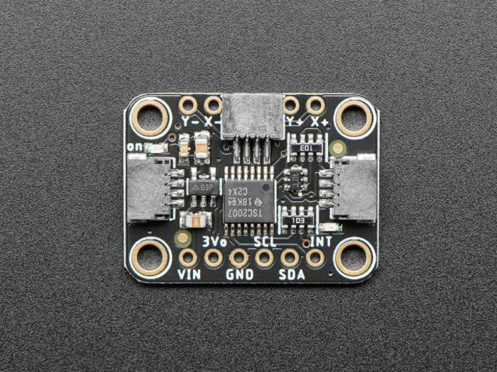 Breakout controller touchscreen Adafruit TSC2007 I2C cu STEMMA QT [4]