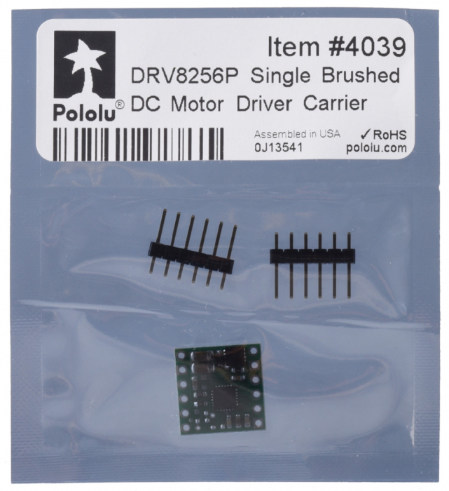Breakout driver motor DC Pololu DRV8256P cu perii [6]