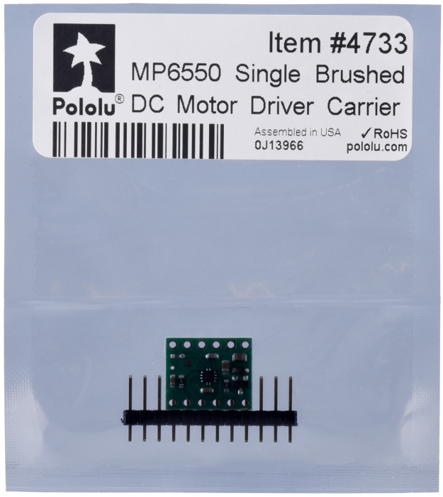 Breakout driver motor Pololu MP6550 cu perii [5]
