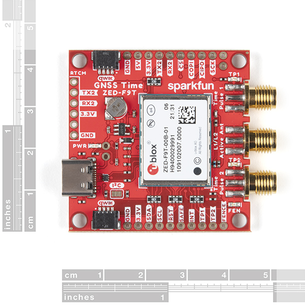 Breakout GNSS multi-banda SparkFun ZED-F9T (Qwiic) [2]