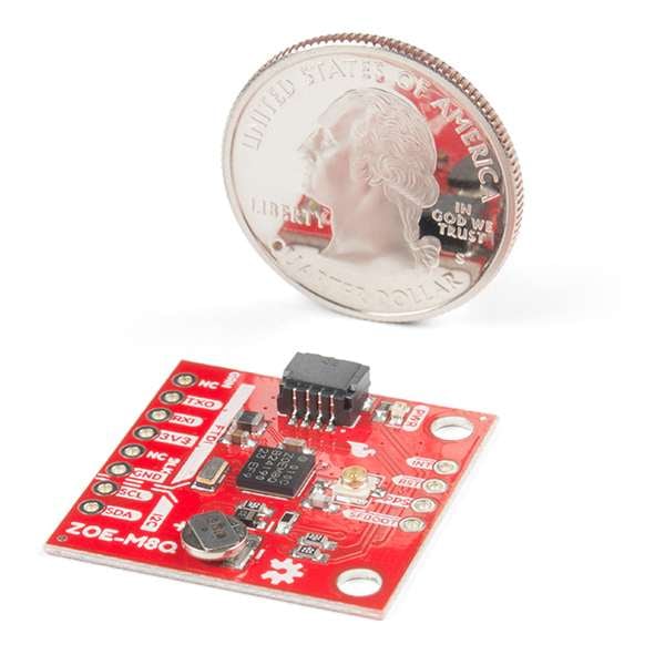 Breakout GPS SparkFun ZOE-M8Q (Qwiic) [4]
