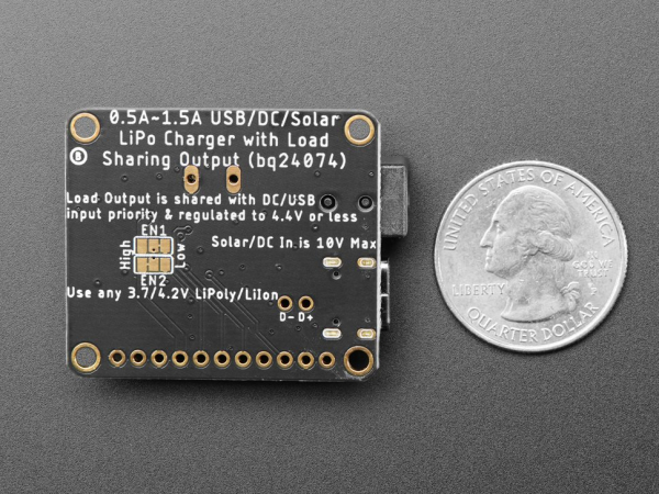 Breakout incarcator universal Adafruit cu BQ24074 [4]
