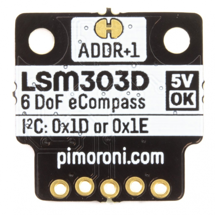 Breakout Pimoroni senzor de miscare LSM303D 6DoF [3]