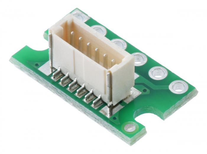 Breakout Pololu conector JST SH, intrare superioara tata cu 6 pini - 3 buc [3]