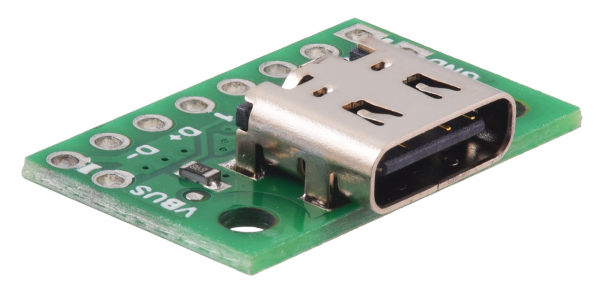 Breakout Pololu conector USB 2.0 tip-C [2]