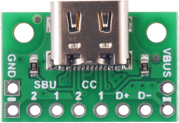 Breakout Pololu conector USB 2.0 tip-C [3]