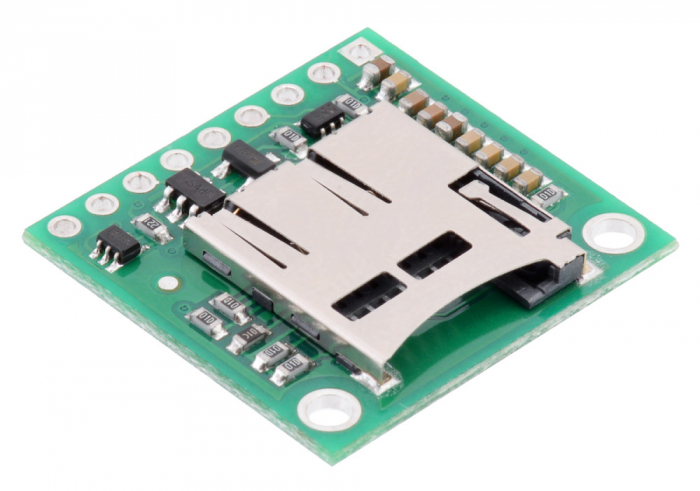 Breakout Pololu pentru card microSD cu stabilizator si traductor [2]