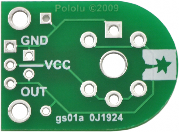 Breakout Pololu pentru senzorii de gaz MQ (doar placa PCB) [6]