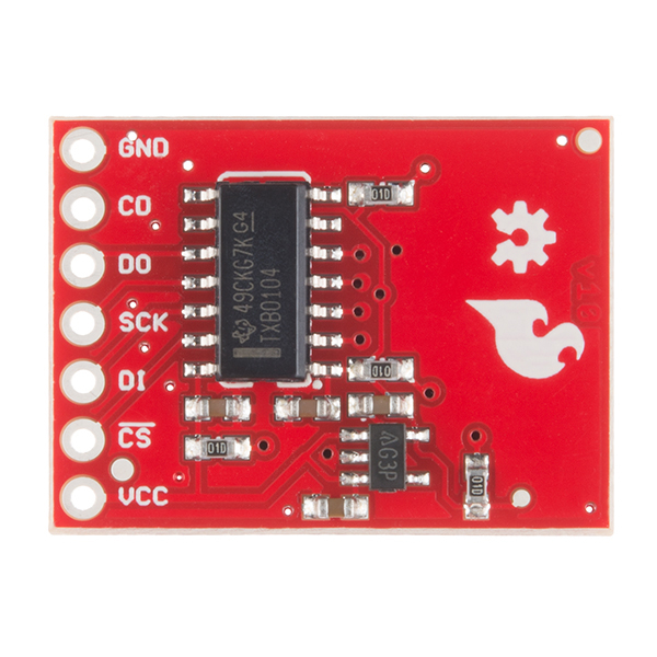 Breakout schimbator nivel tensiune cu microSD SparkFun [3]
