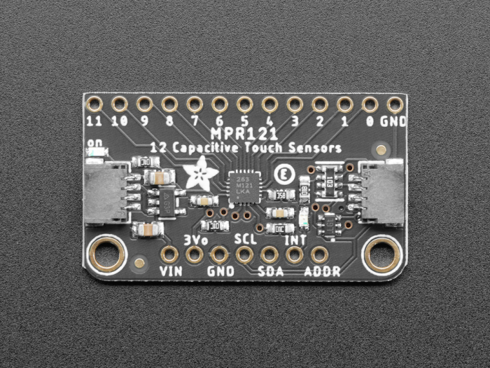 Breakout senzor capacitiv Adafruit cu MPR121, STEMMA QT [3]