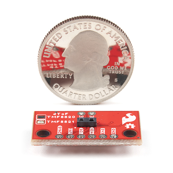 Breakout senzor de imagine SparkFun Qwiic Mini dToF - TMF8821 [4]