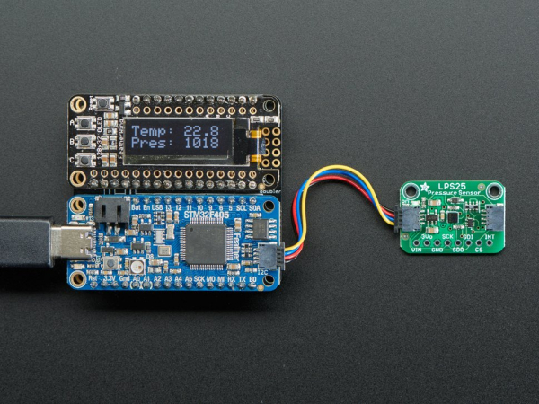 Breakout senzor presiune Adafruit LPS25 [5]