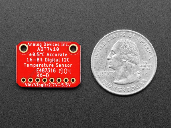 Breakout senzor temperatura Analog Devices ADT7410 [4]